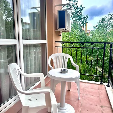 Sunny 6 Pers Avec Piscine Апартамент Слънчев бряг